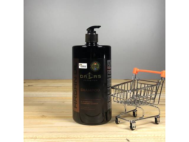 Шампунь Dalas Argan Oil з натуральною витяжкою журавлини та аргановою олією 1 л