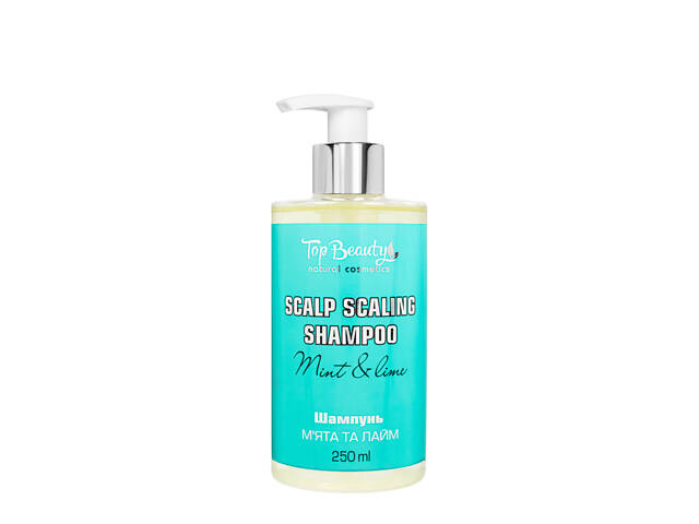Шампунь для глибокого очищення шкіри голови Top Beauty Mint&Lime, 250 мл