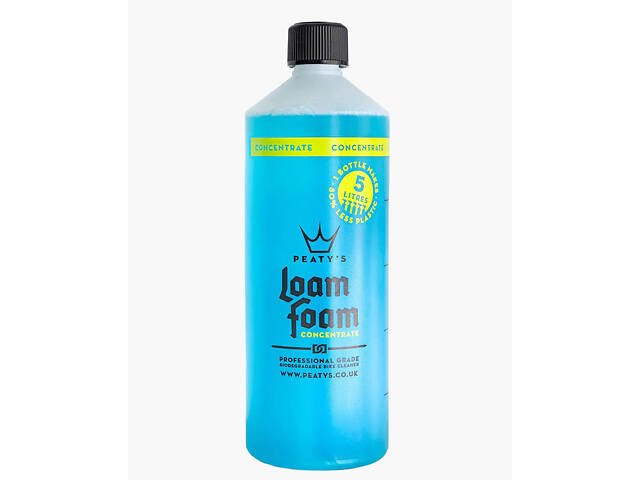 Шампунь для велосипеда Peaty's LoamFoam Concentrate Cleaner, концентрат, 1L - Фото 1