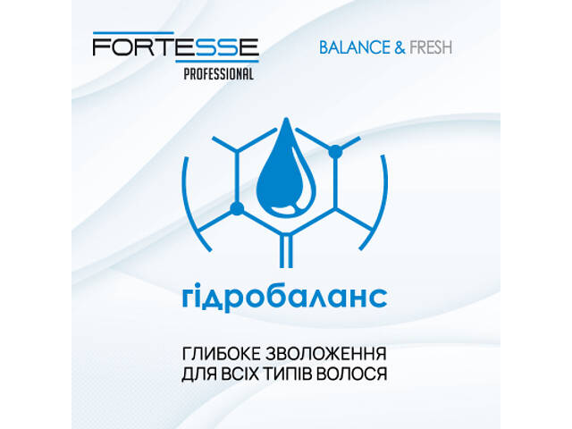 Шампунь Fortesse Professional Balance & Fresh 400 мл (4820000307383) - Фото 3