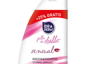 Шампунь-гель для душа 2в1 Idraderm Doccia&Shampoo Sensual 8000903670258 315 мл