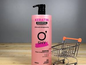 Шампунь O'Shy Keratin Professional, блеск и выпрямление - 1 л.