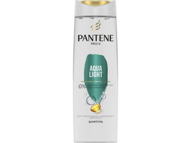 Шампунь Pantene Pro-V Aqua Light 400 мл (5013965696381/5410076561223) - Фото 1