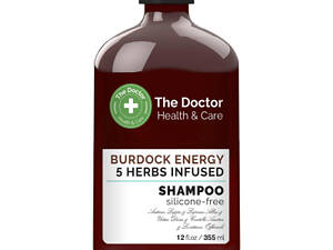 Шампунь The Doctor Health &amp; Care Burdock Energy 5 Herbs Infused Репейная сила 355 мл (8588006041743)