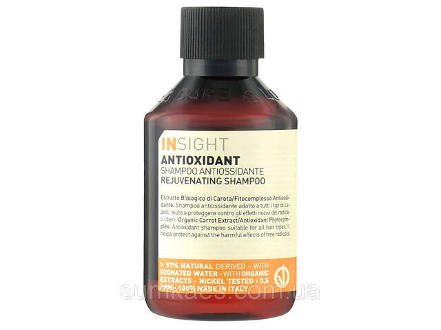 Шампунь тонизирующий для волос Insight Antioxidant Shampoo 100мл