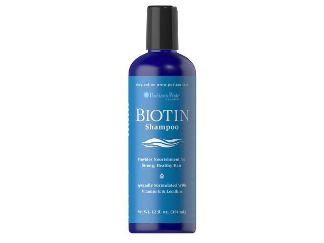 Шампунь з биотином, Biotin Shampoo, Puritan's Pride, 354 мл Шампунь з биотином, Biotin Shampoo, Puritan's Pride, 354 мл