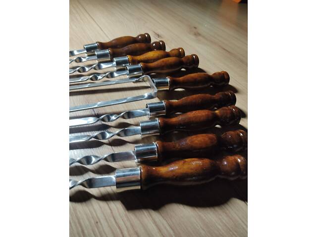 Шампур Преміум з нержавіючої сталі - Фото 4