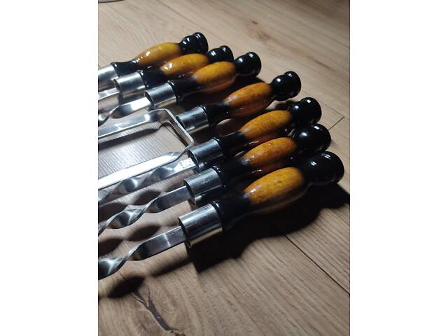 Шампур Преміум з нержавіючої сталі - Фото 6