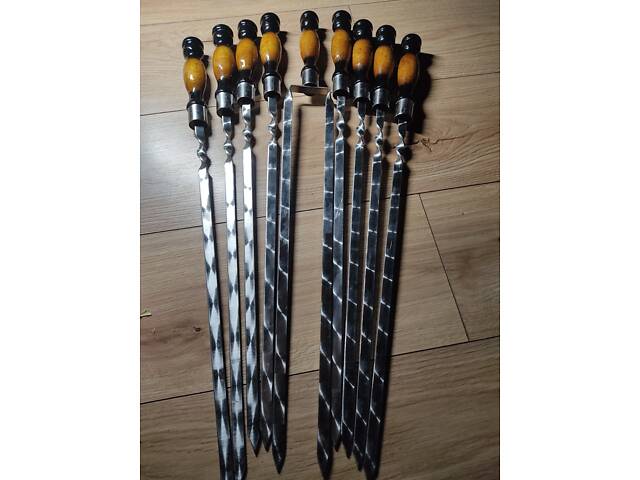 Шампур Преміум з нержавіючої сталі - Фото 3