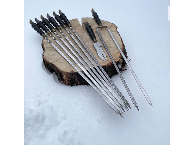 Шампур Вікінг для шашлику 50см Gorillas BBQ 6 шт. - Фото 1