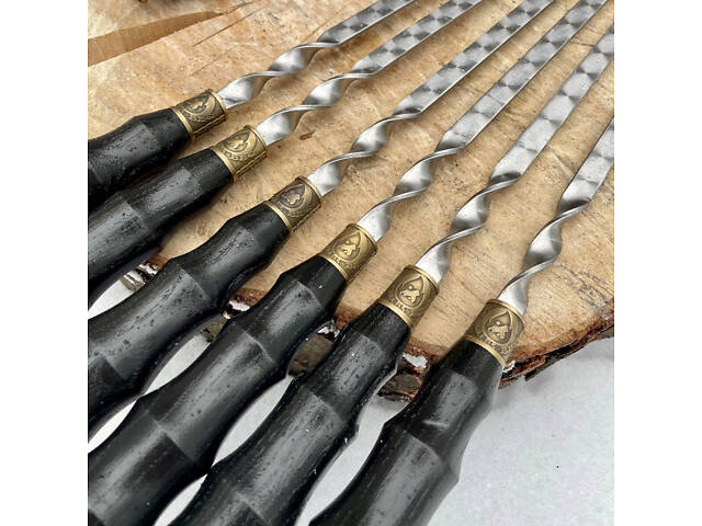 Шампур Вікінг для шашлику 50см Gorillas BBQ 6 шт. - Фото 5