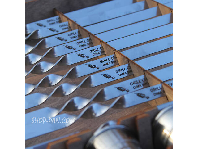 Шампура з гравіюванням 12 шт. - Фото 4