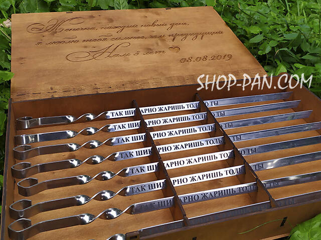 Шампури з унікальним дизайном 6 шт. - Фото 9