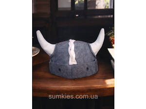 Шапка для бани сауны Викинг из войлока