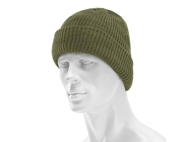 Шапка Mil-Tec утеплена One size Thinsulate™ Watch Hat Olive (12131001) - Фото 2