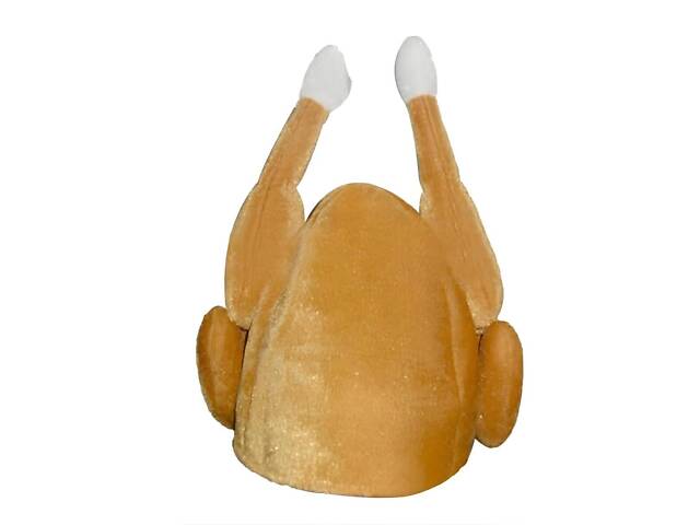 Шапка Індичка Chicken Hat — весела плюшева шапка у вигляді індички для вечірок, фотосесій та косплею - Фото 3