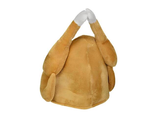 Шапка Індичка Chicken Hat — весела плюшева шапка у вигляді індички для вечірок, фотосесій та косплею - Фото 4