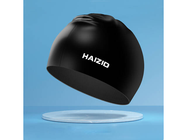 Шапочка для плавания 11750 M 55 черная - Фото 1