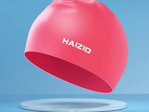 Шапочка для плавания 11753 M 55 коралловая