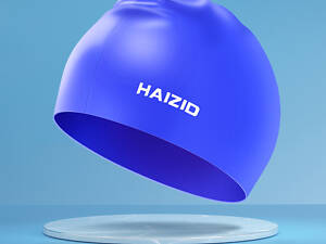 Шапочка для плавания 11754 L 60 синяя