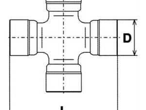 Шарнир на H1, H100, Santa Fe