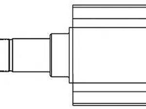 Шарнірний комплект, приводний вал GSP 660001