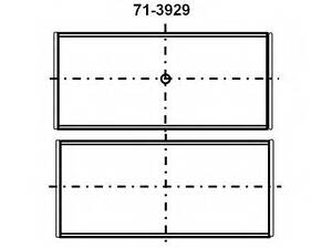 Шатунный подшипник GLYCO 7139294STD на VW PASSAT (3A2, 35I)