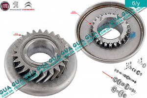 Шестерня (зубчатое колесо) 3 передача первичного вала КПП 9627746988 Citroen / СИТРОЭН JUMPY 1995-2004 / ДЖАМПИ 1, Citr