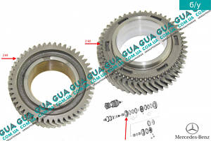 Шестерня Z49 ( зубчатое колесо ) 2 передача промежуточного вала КПП A2032602508 Mercedes / МЕРСЕДЕС VITO W639 2003- / ВИ