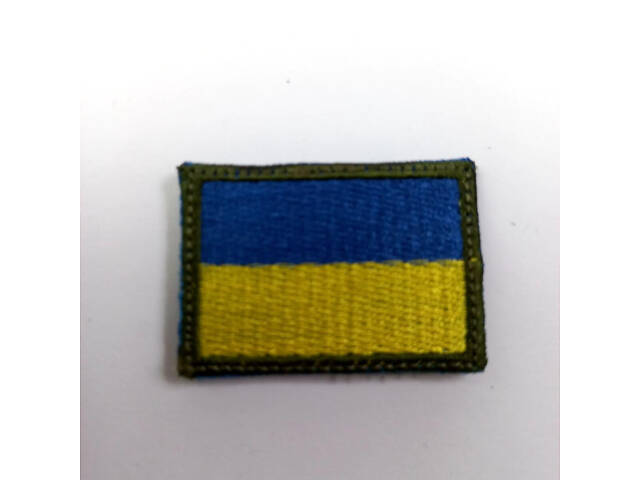 Шеврон на липучках Флаг ВСУ (ЗСУ) 20221815 6678 3х4 см - Фото 2