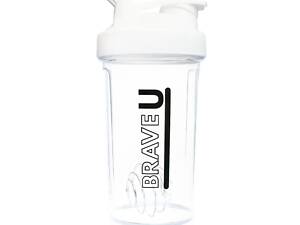 Шейкер Brave Shaker Premium 500ml White (1086-2022-10-2345)