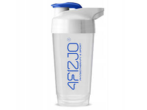 Шейкер спортивний 4FIZJO Ultra 700 мл White/Blue (P-5905973407076)