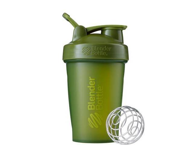 Шейкер спортивний BlenderBottle Classic Loop 20oz/590ml Moss Green - Фото 1