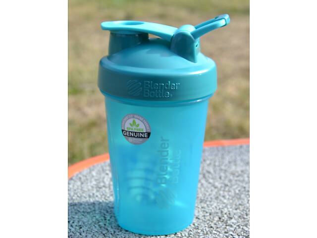 Шейкер спортивний BlenderBottle Classic Loop 20oz/590ml Teal - Фото 3