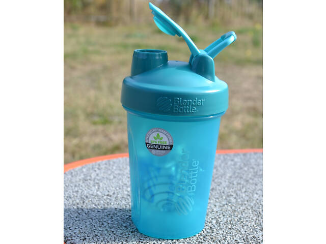 Шейкер спортивний BlenderBottle Classic Loop 20oz/590ml Teal - Фото 6