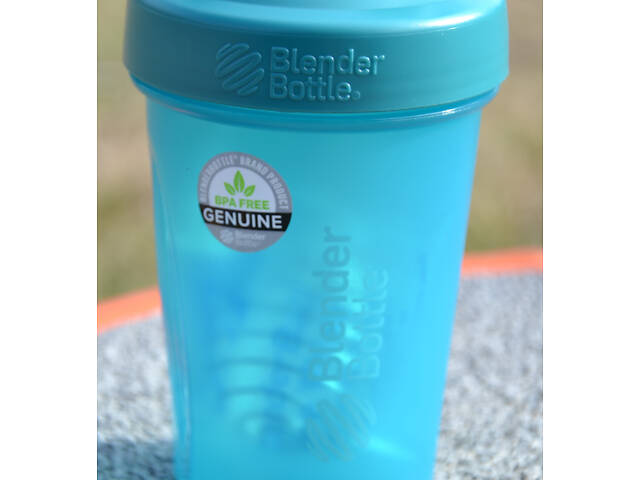 Шейкер спортивний BlenderBottle Classic Loop 20oz/590ml Teal - Фото 7