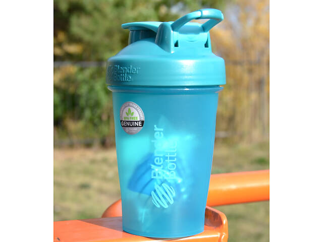 Шейкер спортивний BlenderBottle Classic Loop 20oz/590ml Teal - Фото 8
