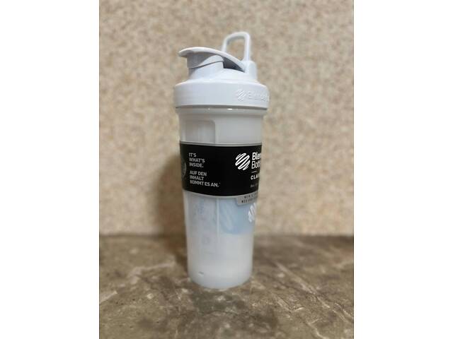 Шейкер спортивний BlenderBottle Classic Loop PRO 28oz/820ml White (500483) - Фото 2