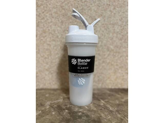 Шейкер спортивний BlenderBottle Classic Loop PRO 28oz/820ml White (500483) - Фото 9