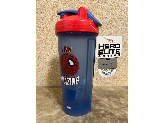 Шейкер спортивний BlenderBottle Classic Loop PRO 28oz/820ml Marvel Spider Man (600558) - Фото 9