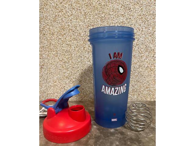 Шейкер спортивний BlenderBottle Classic Loop PRO 28oz/820ml Marvel Spider Man (600558) - Фото 10