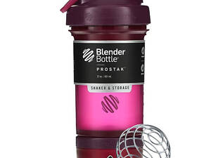 Шейкер спортивний BlenderBottle ProStak 22oz/650ml з 2-ма контейнерами Plum