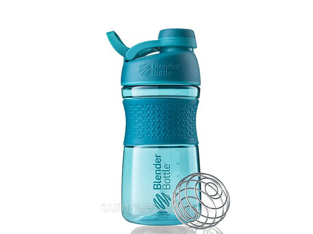 Шейкер спортивний (пляшка) BlenderBottle SportMixer Twist 20oz/590ml Teal (Original) - Фото 1