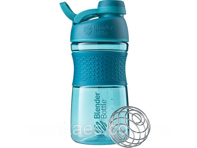 Шейкер спортивний (пляшка) BlenderBottle SportMixer Twist 20oz/590ml Teal (Original) - Фото 2
