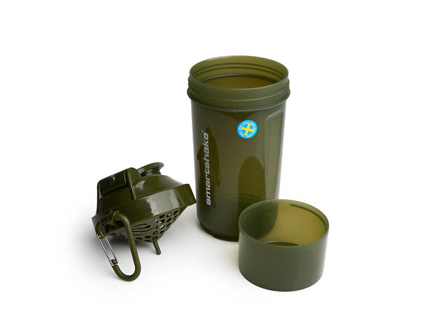 Шейкер спортивний SmartShake Original2GO One 800ml Army Green - Фото 6
