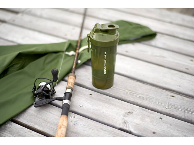 Шейкер спортивний SmartShake Original2GO One 800ml Army Green - Фото 5