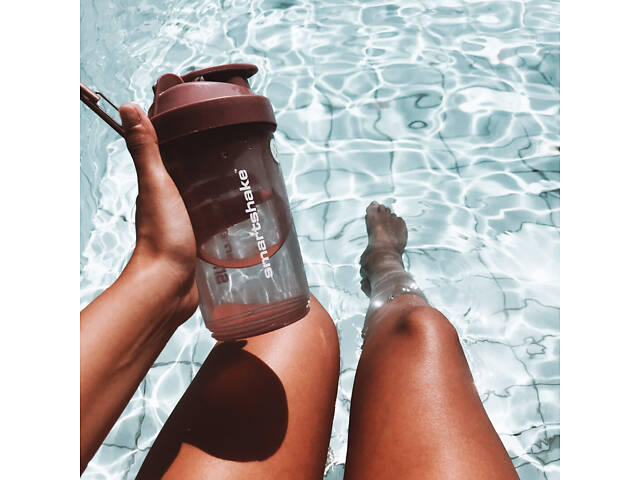 Шейкер спортивний SmartShake Original2GO One 800ml Deep Rose (Pink) - Фото 9