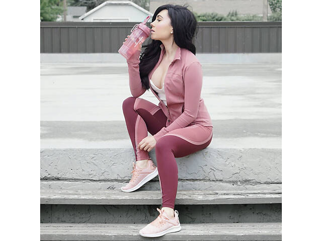 Шейкер спортивний SmartShake Original2GO One 800ml Deep Rose (Pink) - Фото 6