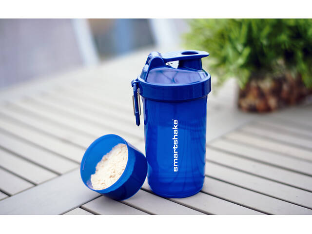 Шейкер спортивний SmartShake Original2GO One 800ml Navy Blue - Фото 7
