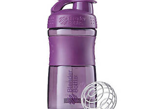 Шейкер спортивный бутылка BlenderBottle SportMixer 20oz/590ml Plum Original